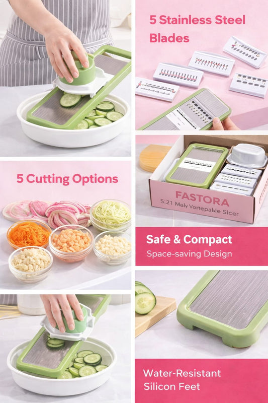 5-in-1 Vegetable Cutter