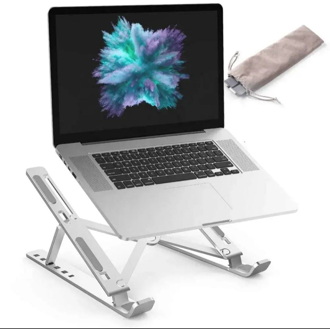 Folding Laptop Stand – Metal Body