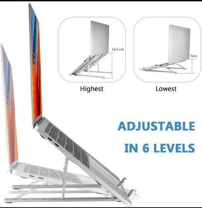 Folding Laptop Stand – Metal Body