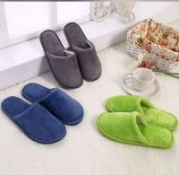 Cozy Warm Plush Slippers – Winter Indoor Shoes