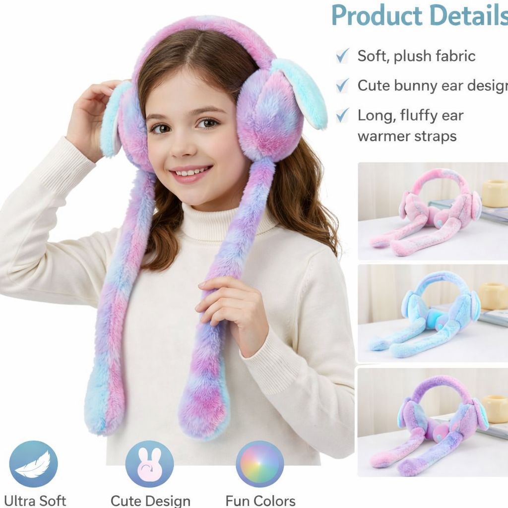 Cute Rabbit Earmuffs