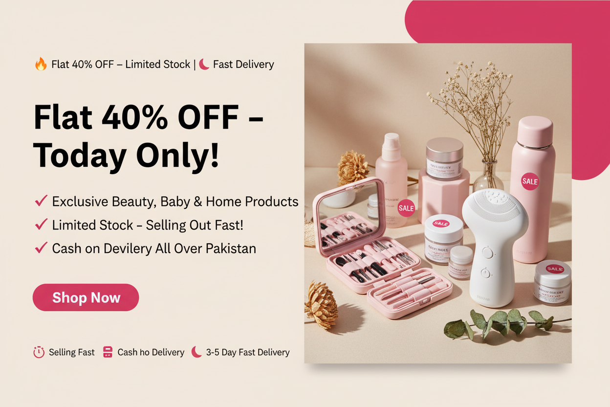 FASTORA.pk Premium Hero Banner