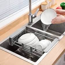 Over Sink Dish Drying Rack - Space Saving Dish Drainer for| Pakistan