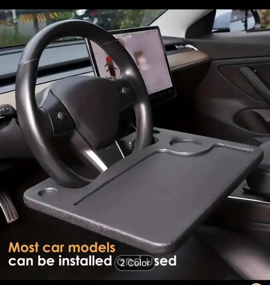 Portable Car Steering Wheel Tray